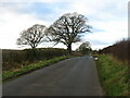 Minor road heading for Wetheral in CA4 8JA