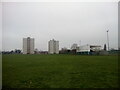 Thurrock Athletics Stadium and Flats in RM16 2XE