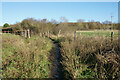 Bridleway leaving Brightwell-cum-Sotwell in OX10 0PT