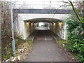 Tunnel under A34 roundabout, Cheadle in SK8 3GW