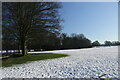 A snowy Walsall Arboretum in WS1 2DL