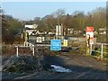 Private level crossing, Stoke Bardolph estate in NG14 5BD