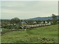 Train between Ben Rhydding and Burley-in-Wharfedale in LS29 7LZ