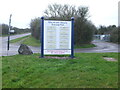 Entrance to Monkton House Business Park in TA9 3PX