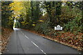 Entering Brasted, Chart Lane in TN16 1JE
