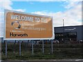Welcome sign at Waverley Advanced Manufacturing Park in S60 5FX