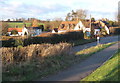 Part of Crowfield near the modern village hall in IP6 9PY