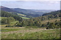 View down Glen Fincastle in PH16 5RJ