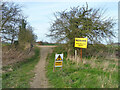 Footpath Boreham 34 towards Boreham in CM3 4FL