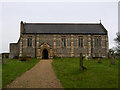 St. Nicholas Church Dilham from entrance gate in NR28 9PY