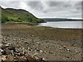 The beach at Tianavaig Bay in IV51 9QH