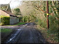 Northwest on muddy rural road in NR28 0JQ