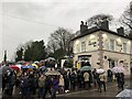 Crowd at the 2019 Boxing Day Meet at Woore in CW3 9TL