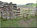 Stile in old gateway in CA17 4LT