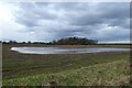 Flooded farmland by Low Moor Lane in YO23 3PX