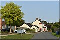 Back Lane and the Brook Inn, Washbrook in Washbrook