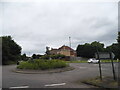 Roundabout on New Cut Road, Weavering in ME14 4QA