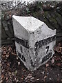 Old milepost in S35 4JB