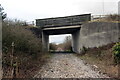 Pont dros hen reilffordd / Bridge over a disused railway in SA16 0JE