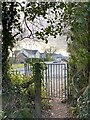 Kissing gate in SA18 3DJ