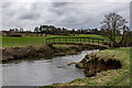 Stone Circle Challenge Path Footbridge over the River Trent in ST12 9JA