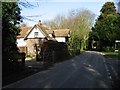 Looking NE along Pike Road at junction with School Road in CT14 0JL