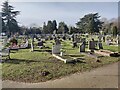 Burvale Cemetery in KT12 4AT