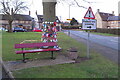 Hanslope tree of hope on the village green in MK19 7AX