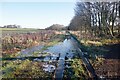 Flooded track, Balgone in EH39 5PA