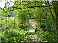 Small bridge on footpath Frant 4b in TN3 9JA