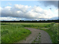 Bend in track near Gilchrist Farm in IV6 7WB