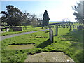 Graveyard at Myddle churchyard in SY4 3RU