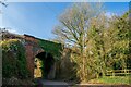 An old railway bridge on Park Road, Moira in DE12 7PY