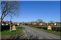 Main Street entering Harby in LE14 4BN