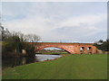 Victorian brick bridge over the Soar in LE12 7AU