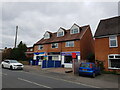 Shops on Alcester Road, Lickey End, Bromsgrove, Worcestershire in B60 1PJ