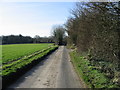 Road towards Updown Farm in CT14 0EG