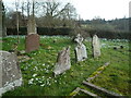 Churchyard at All Saints church (Eyton) in HR6 0AG