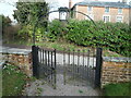 Entrance gates to All Saints church (Eyton) in HR6 0AF