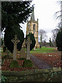 St Cuthberts churchyard in TS7 9NN