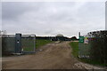 Entrance to Merrivale Anaerobic Digestion Plant in Langar cum Barnstone