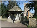 Lych gate at Church of St Peter and St Paul in DT9 4NT