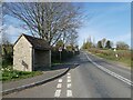 Bus shelter on Blackacre Hill in North Cheriton