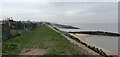The coastal path at Hopton (looking north) in NR31 9BT