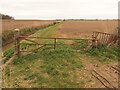 Old farm gate next to Thorngumbald Drain in South West Holderness Ward