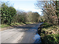 Bendy road in Newton St Faith