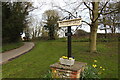 Tatterford village sign in NR21 7AX