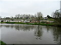 Waterside housing development in Cheshire