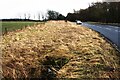 Culvert in verge of B5288 opposite Mile Lane junction in CA11 0BX