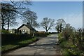 Road near Hermitage Lodge in Thirn